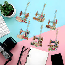 Load image into Gallery viewer, DIY Diamond Ornament Decoration Special Shaped 6pcs Sewing Machine Gift for Kids
