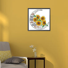 Load image into Gallery viewer, Diamond Painting - Partial Special Shaped - Crescent Butterfly (30*30CM)
