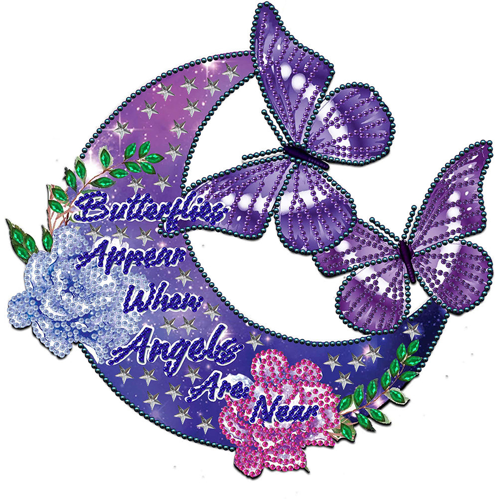 Diamond Painting - Partial Special Shaped - crescent sunflower (30*30CM)