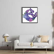 Load image into Gallery viewer, Diamond Painting - Partial Special Shaped - crescent sunflower (30*30CM)
