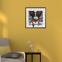 Load image into Gallery viewer, Diamond Painting - Partial Special Shaped - 3D stereo eagle (30*30CM)
