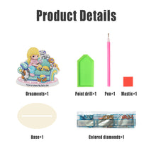 Load image into Gallery viewer, Crystal Diamond Ornament Paint by Number Point Drilling Ornament Home Decoration

