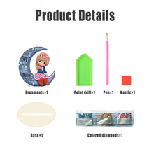 Load image into Gallery viewer, Crystal Diamond Ornament Paint by Number Point Drilling Ornament Home Decoration
