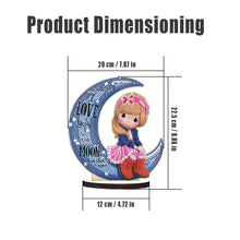 Load image into Gallery viewer, Crystal Diamond Ornament Paint by Number Point Drilling Ornament Home Decoration
