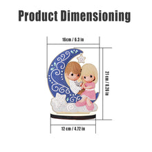 Load image into Gallery viewer, Crystal Diamond Ornament Paint by Number Point Drilling Ornament Home Decoration
