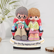 Load image into Gallery viewer, Crystal Diamond Ornament Paint by Number Point Drilling Ornament Home Decoration
