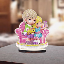 Load image into Gallery viewer, Crystal Diamond Ornament Paint by Number Point Drilling Ornament Home Decoration
