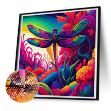 Load image into Gallery viewer, Diamond Painting - Full Round - dragonfly (30*30CM)
