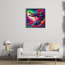 Load image into Gallery viewer, Diamond Painting - Full Round - dragonfly (30*30CM)
