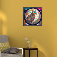 Load image into Gallery viewer, Diamond Painting - Full Round - christmas cat (30*30CM)
