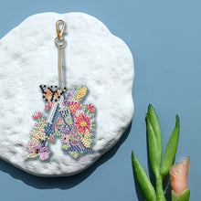 Load image into Gallery viewer, DIY Diamond Art Key Rings Special Shaped Keychain Supplies Lettter Gift for Kids
