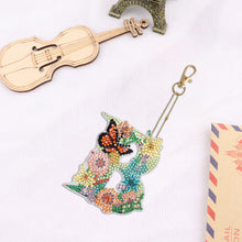 Load image into Gallery viewer, DIY Diamond Art Key Rings Special Shaped Keychain Supplies Lettter Gift for Kids
