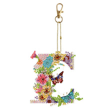 Load image into Gallery viewer, DIY Diamond Art Key Rings Special Shaped Keychain Supplies Lettter Gift for Kids
