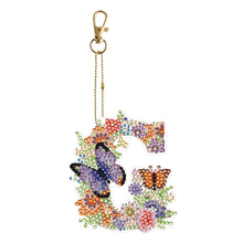 Load image into Gallery viewer, DIY Diamond Art Key Rings Special Shaped Keychain Supplies Lettter Gift for Kids
