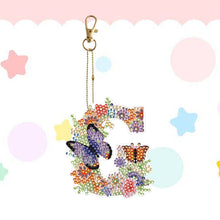 Load image into Gallery viewer, DIY Diamond Art Key Rings Special Shaped Keychain Supplies Lettter Gift for Kids

