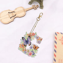 Load image into Gallery viewer, DIY Diamond Art Key Rings Special Shaped Keychain Supplies Lettter Gift for Kids
