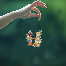 Load image into Gallery viewer, DIY Diamond Art Key Rings Special Shaped Keychain Supplies Lettter Gift for Kids
