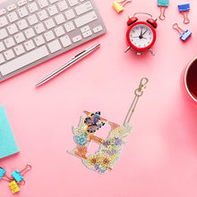 Load image into Gallery viewer, DIY Diamond Art Key Rings Special Shaped Keychain Supplies Lettter Gift for Kids
