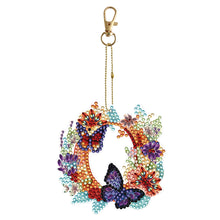 Load image into Gallery viewer, DIY Diamond Art Key Rings Special Shaped Keychain Supplies Lettter Gift for Kids
