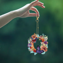 Load image into Gallery viewer, DIY Diamond Art Key Rings Special Shaped Keychain Supplies Lettter Gift for Kids
