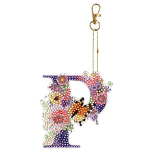 Load image into Gallery viewer, DIY Diamond Art Key Rings Special Shaped Keychain Supplies Lettter Gift for Kids
