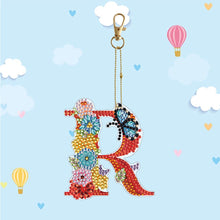Load image into Gallery viewer, DIY Diamond Art Key Rings Special Shaped Keychain Supplies Lettter Gift for Kids
