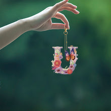 Load image into Gallery viewer, DIY Diamond Art Key Rings Special Shaped Keychain Supplies Lettter Gift for Kids
