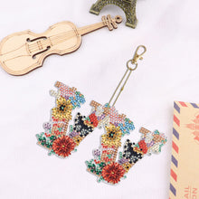 Load image into Gallery viewer, DIY Diamond Art Key Rings Special Shaped Keychain Supplies Lettter Gift for Kids
