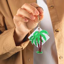 Load image into Gallery viewer, Summer Day Series DIY Keychain Double Side Special Shaped Gift for Kids (#6)
