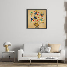 Load image into Gallery viewer, Diamond Painting - Partial Special Shaped - butterfly potted plant (30*30CM)
