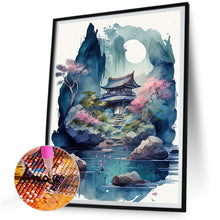 Load image into Gallery viewer, Diamond Painting - Full Round - watercolor buildings (30*40CM)
