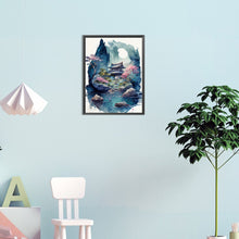 Load image into Gallery viewer, Diamond Painting - Full Round - watercolor buildings (30*40CM)
