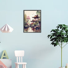 Load image into Gallery viewer, Diamond Painting - Full Round - watercolor buildings (30*40CM)
