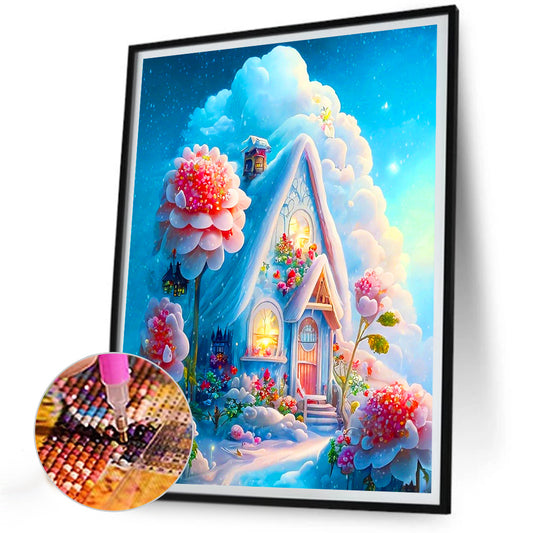 Diamond Painting - Full Round - seaside cottage (30*40CM)