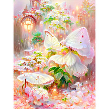 Load image into Gallery viewer, Diamond Painting - Full Round - Butterflies (30*40CM)
