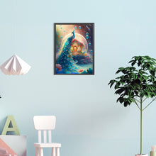 Load image into Gallery viewer, Diamond Painting - Full Round - fantasy peacock (30*40CM)
