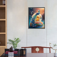 Load image into Gallery viewer, Diamond Painting - Full Round - fantasy peacock (30*40CM)
