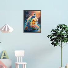 Load image into Gallery viewer, Diamond Painting - Full Round - fantasy peacock (30*40CM)
