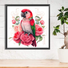 Load image into Gallery viewer, Diamond Painting - Full Round - flowers and parrots (30*30CM)
