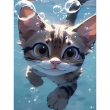 Load image into Gallery viewer, Diamond Painting - Full Round - animals swimming underwater (30*40CM)
