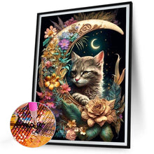 Load image into Gallery viewer, Diamond Painting - Full Round - kitten (30*40CM)
