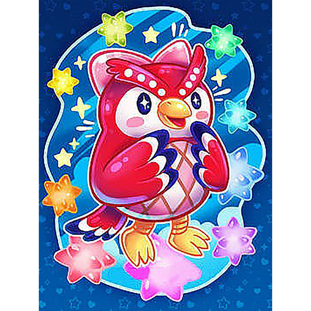 Diamond Painting - Full Round - cute owl (40*50CM)