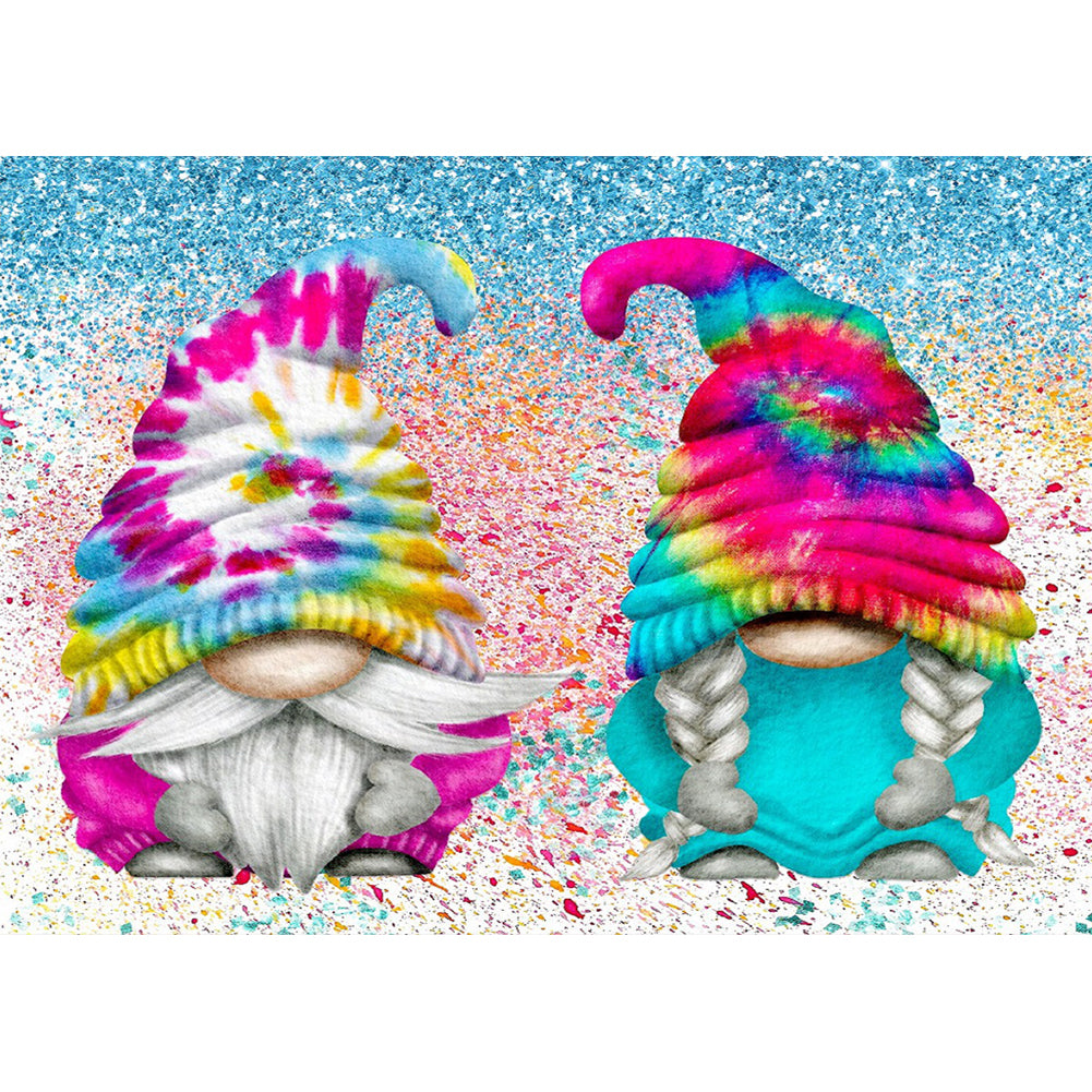 Diamond Painting - Full Round - two goblins (40*30CM)