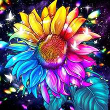 Load image into Gallery viewer, Diamond Painting - Full Round - blooming sunflower (30*30CM)
