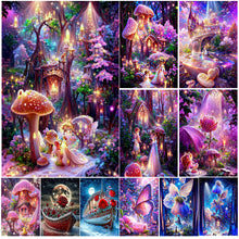 Load image into Gallery viewer, Diamond Painting - Full Round - colorful flowers (20*30CM)
