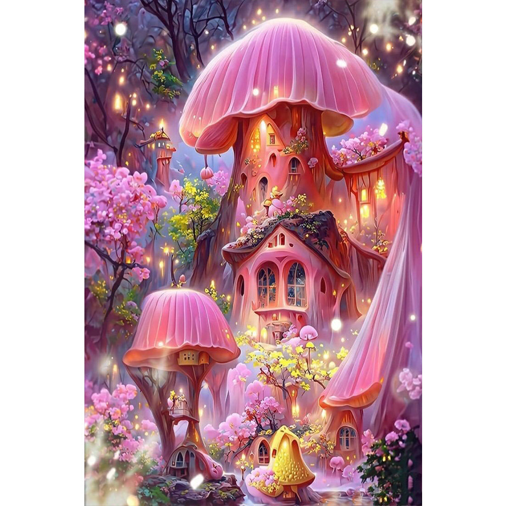 Diamond Painting - Full Round - colorful flowers (20*30CM)