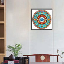 Load image into Gallery viewer, Diamond Painting - Full Round - eyeball mandala (30*30CM)
