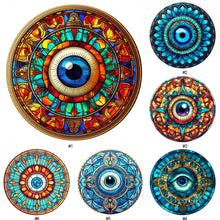 Load image into Gallery viewer, Diamond Painting - Full Round - eyeball mandala (30*30CM)
