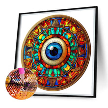 Load image into Gallery viewer, Diamond Painting - Full Round - eyeball mandala (30*30CM)
