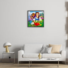 Load image into Gallery viewer, Diamond Painting - Full Round - beauty and the beast (30*30CM)
